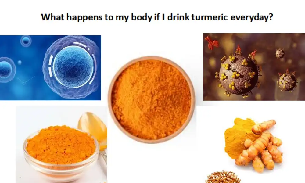 What happens to my body if I drink turmeric everyday?